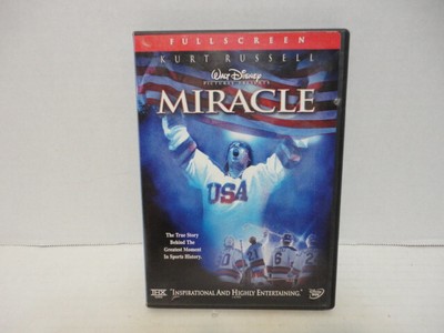 Miracle (DVD 2004) Kurt Russell ~ Full Screen Edition ~ Very Good Condition