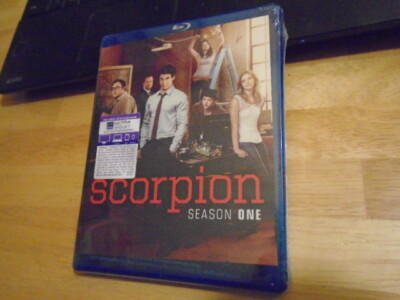 SEALED RARE OOP Scorpion season one 5x BLU-RAY Katharine McPhee Robert Patrick !