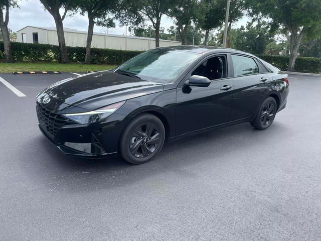 Black Hyundai Elantra with 18972 Miles available now!