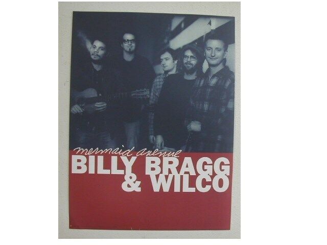 Wilco & Billy Bragg Promo Poster 