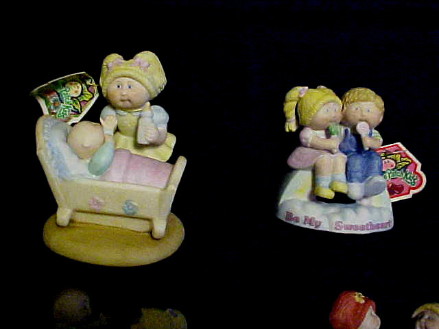 Vintage lot of 6 1983-85 Cabbage Patch Kids  Porcelain Signed Xavier Roberts MIB