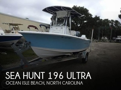 2015 Sea Hunt 196 Ultra Used