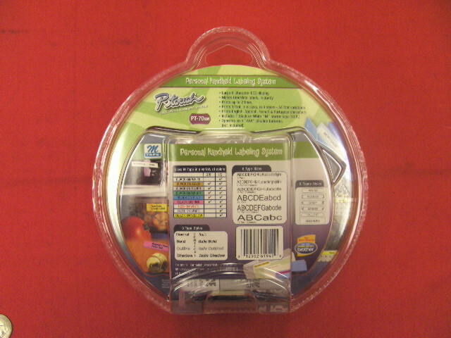 Brother PT-70BM Label Thermal Printer New in Sealed Package
