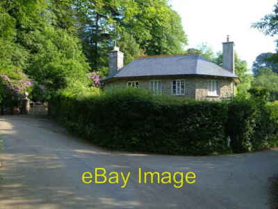 Photo 6x4 Lodge to Black Hall, near Avonwick To the left of the lodge can c2006