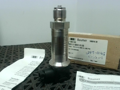 Baumer Electric Y913-57-H27-RZIM9 600 PSI 12-28VDC - New In Box