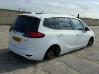 vauxhall ZAFIRA C REAR LIGHT BREAKING SPARES PARTS 2014 2015 2O16 ASK 
