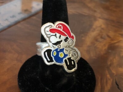 MARIO BIG sterling silver ring Made in USA!