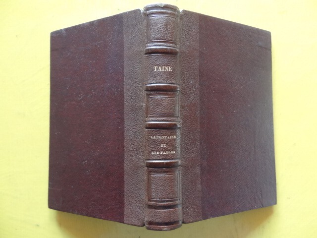Hyppolite Taine La Fontaine Et Ses Fables Librairie Hachette 1861 3e Ã©Dition