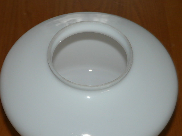 Vintage Ceiling Light Shade - White Glass Ceiling Light Globe Shade