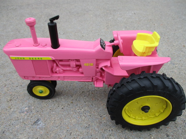 1/16 John Deere 4010 tractor custom painted pink