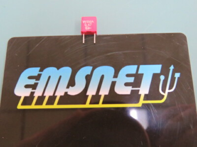 WIMA  MKS2C034701C00KSSD Qty of 146 per Lot CAPACITOR,METALLIZED FILM,POLYESTER,