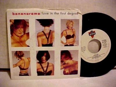 Bananarama   Love In The First Degree/Ecstasy, 1987 12'' Vinyl London EXCELLENT+