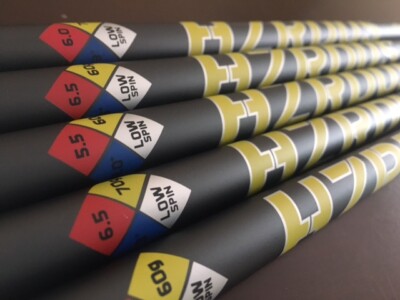 New Project X HZRDUS Smoke Yellow Driver Shafts With Grip & Adapter Installed