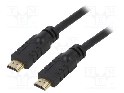 Kabel; HDMI 1.4; HDMI wtyk,z obu stron; 15m; czarny Z1C2