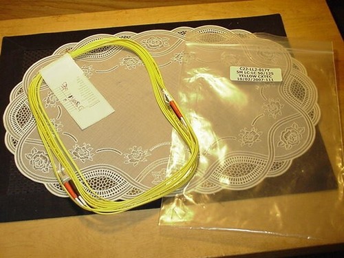 5 Meter LC-LC Fiber Optic Cable Duplex Multi-Mode YELLOW 50/125 NEW C22-LL2-017Y