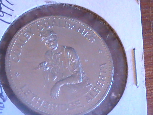 TOKEN 1977 TRADE DOLLAR (LETHBRIDGE ALBERTA) 