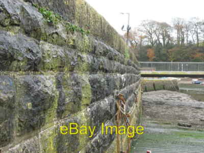 Photo 6x4 The harbour wall near Pont 'Rabar Caernarfon  c2007