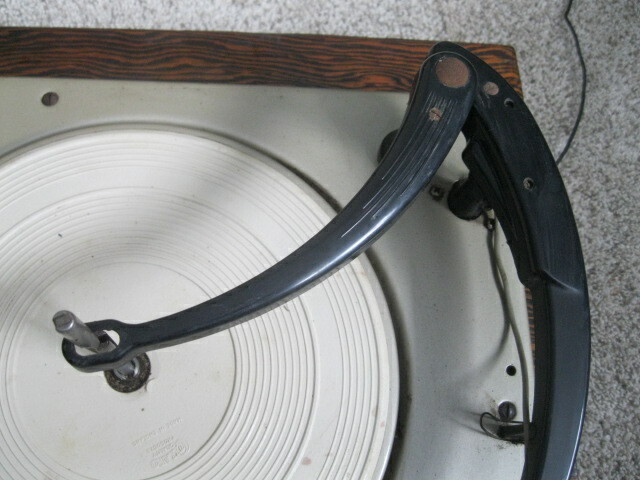 VINTAGE COLLARO CONQUEST RECORD PLAYER TURNTABLE MADE IN ENGLAND NEEDS REPAIR