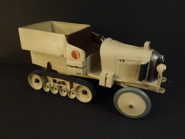 CITROEN KEGRESSE Croisiere Noire Half Track & Trailer Croissant D Argent 1924