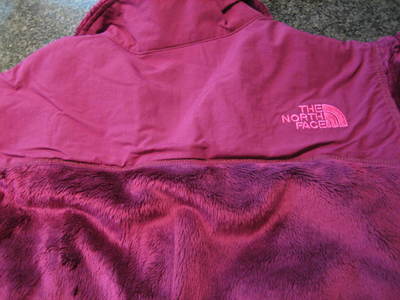 NWT - Girls THE NORTH FACE Parlour Purple DENALI Fleece Coat (LARGE)