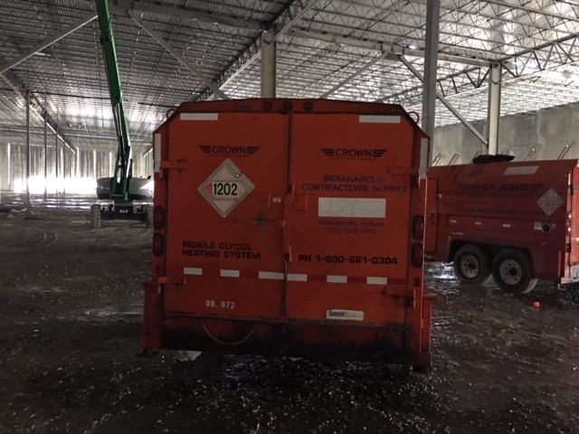 Crown King HK500 Ground Heater Thaw Ground, Cure Concrete, Heat Air