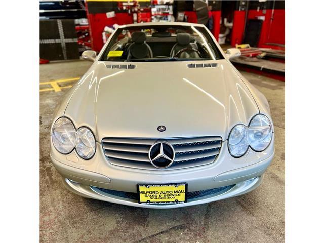 2003 Mercedes-Benz SL-Class  Desert Silver Metallic 8 Cylinder Engine Automatic