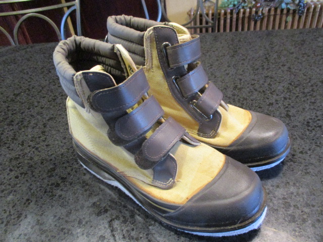Hodgman Fishing Wading Lakestream Boots Shoes Size 7 Canvas