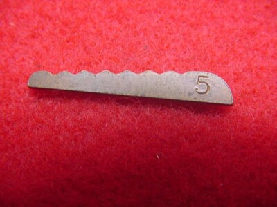 Rear Sight Rifle Elevator- No. 5- Bronze Colored- New !!