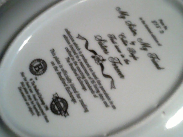 Sisters Forever Collector Plate Bradford 1998 by Collin Bogle ? 1st issue ? Oval