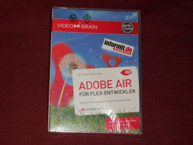 Claar Video2brain - Adobe Air FÃ¼R Flex-Enwickler - Video-Training Dvd