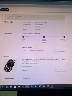 Item photo(s) from verified buyer