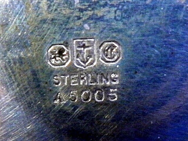 VINTAGE STERLING SILVER CREAMER & SUGAR BOWL SET BY GORMAN