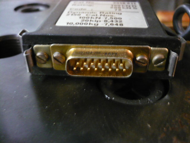 Instron Series 2518-611 load cell, tension compression
