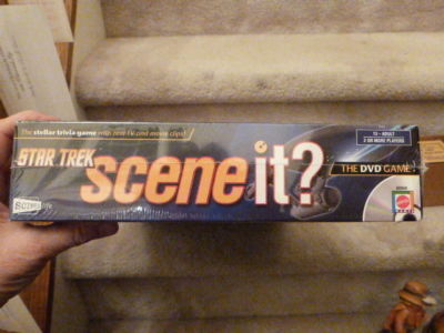 Star Trek DVD Scene it Game New - MIB - original TNG Voyager DS9 Enterpise movie