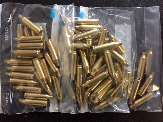 .243 Win (QTY-70+) once fired casings: cleaned and deprimed for your hobbies