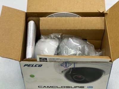 Pelco IS90-CH6X Rev A3  CAMCL WHT COL HI PAL 6MM CLEAR & SMOKE Domes Camera New