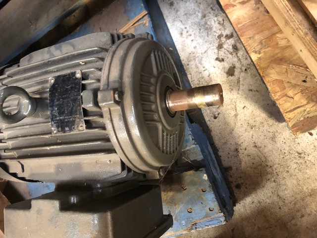 WEG 5 HP Single Phase Electric Motor