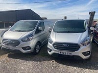 NEW 2022 TRANSIT 300 CUSTOM LIMITED LWB METALIC SILVER CHOICE OF 2