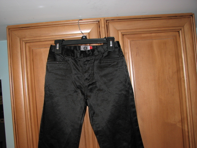 Black Satiny Pants from Arizona Jean Co. Size Girls 7