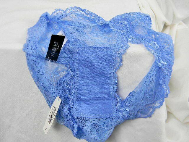 ADORE ME Provence Blue Women's Lace Panties Size Small CO-9918355