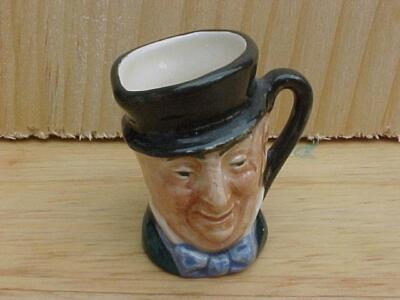 Vintage Miniature Royal Doulton Toby Mug  Wilkins Micawber