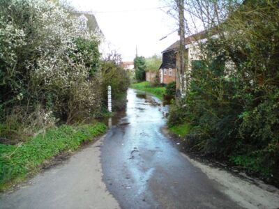 Photo 6x4 The Wash Debenham Ford on Water Lane c2009