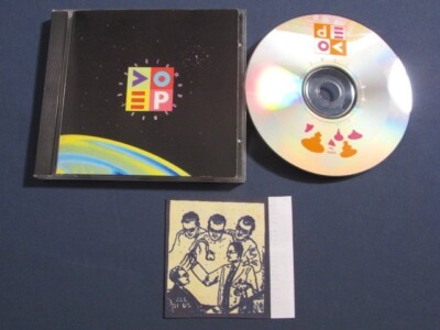 DEVO SMOOTH NOODLE MAPS ORIGINAL 1990 ENIGMA/RESTLESS PRESS 7-73526-2 RARE OOP