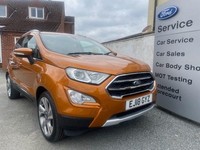 Ford Ecosport 1.0T 125ps EcoBoost  Titanium 6-spd  Auto Petrol