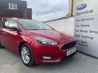 Ford Focus 1.0T 125ps EcoBoost  Zetec 6-spd manual Petrol