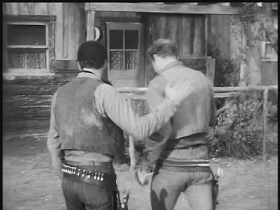 A SOUND OF BELLS FROM LARAMIE.4 B/W 4 X 6 PHOTOS.ROBERT FULLER.#PDVD-2226.