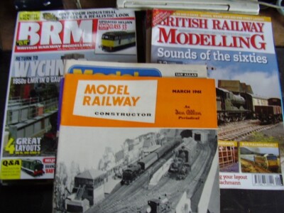 JOB LOT X 19 RAIL MODEL RAILWAY CONSTRUCTOR MAGS BRITISH RAILWAY MODELLING BRM