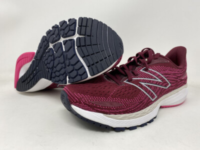 

Женские кроссовки New Balance X 860 V12, гранатовый/розовый светлый, 8,5 B, средний, США, Garnet/pink glo