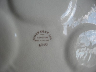 #22  tea set James Kent longton made in England #4040 with roses