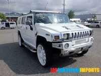 FRESH IMPORT HUMMER H2 V8 AUTOMATIC 4WD WHITE